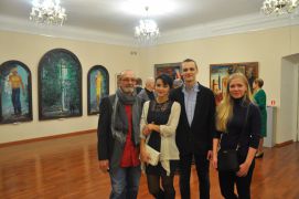 Торжественное открытие юбилейной выставки Геннадия Александровича Дмитриева